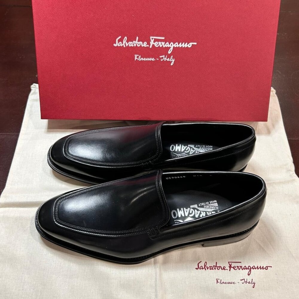 Ferragamo Leather Loafers